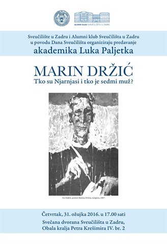 Akademik Luko Paljetak o Marinu Držiću